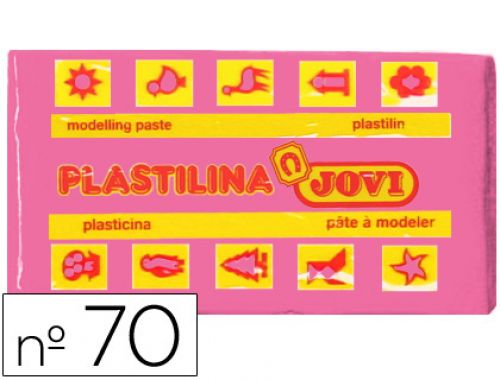 Plasticina jovi 70 50 gr rosa , Jovi , 22128 , 8412027006934